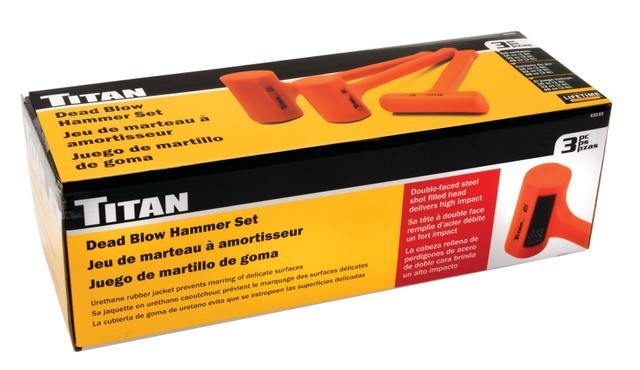 Titan Tools 63143 3 pc. Dead Blow Hammer Set