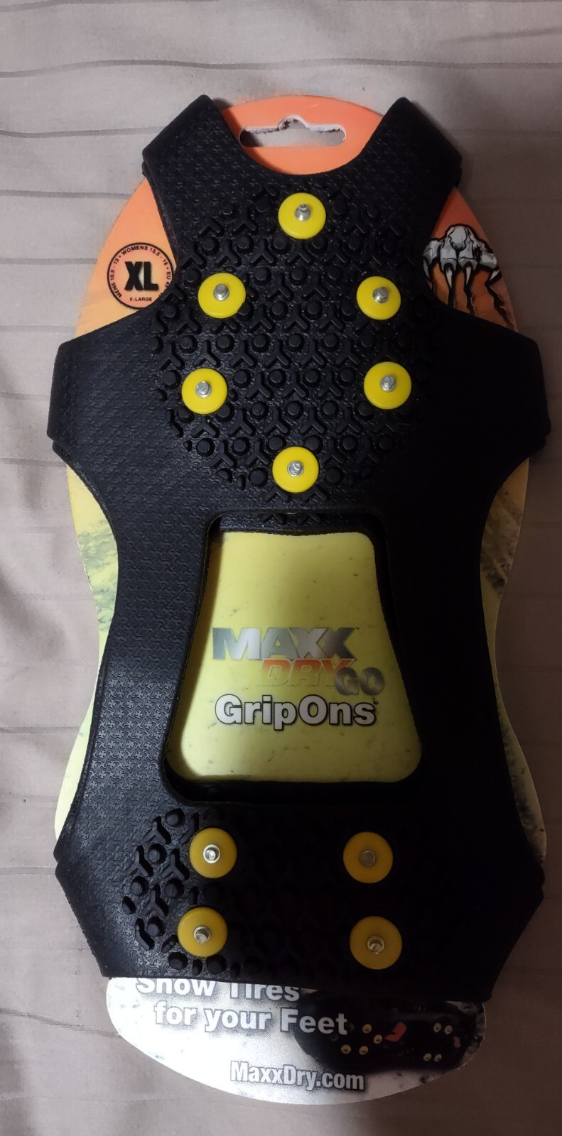 MAXX DRY GO GRIP ONS/Snow Tires for your feet