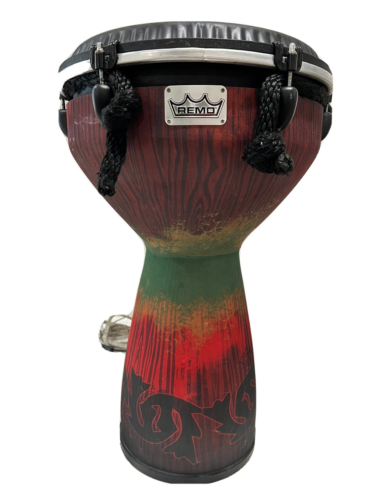 Remo Flareout Djembe Drum, Savannah Red, 13" 13 in. Savannah Red