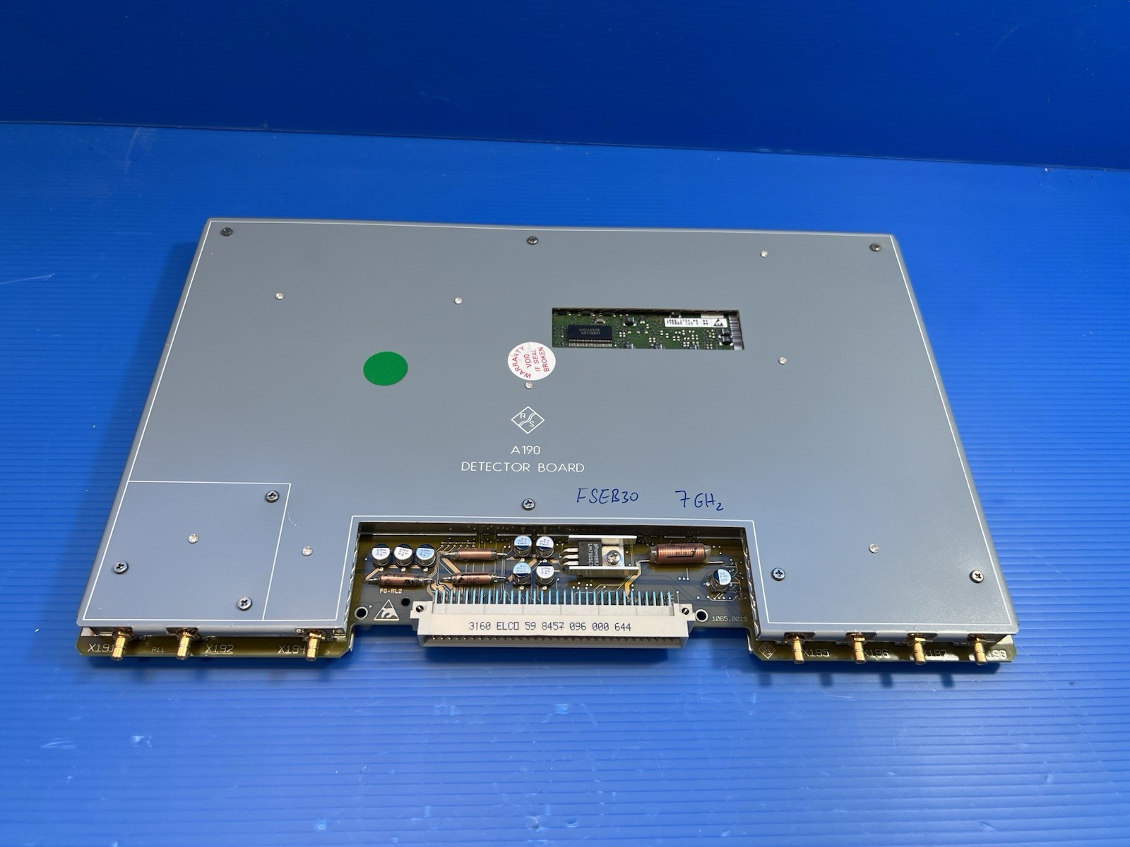 R&S FSEB30 Spectrum Analyzer Module A190 DETECTOR BOARD 1065.8019 1066.1724.06