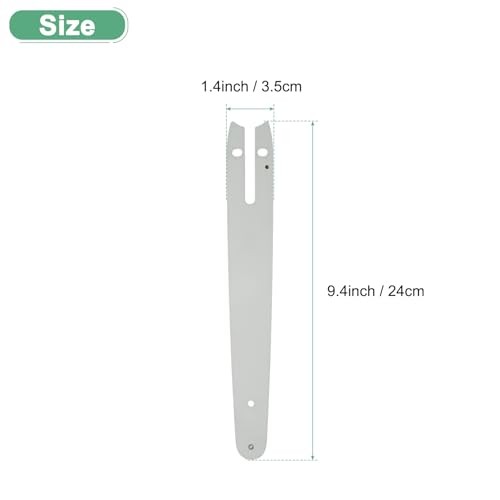 8" Chainsaw Guide Bar 1/4" LP .043 Gauge Small Mount Replacement Accessories