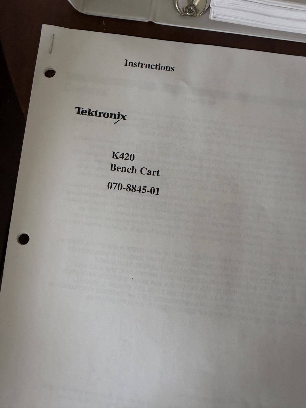 Tektronix TDS5000 Oscilloscope Manuals Docs Lot