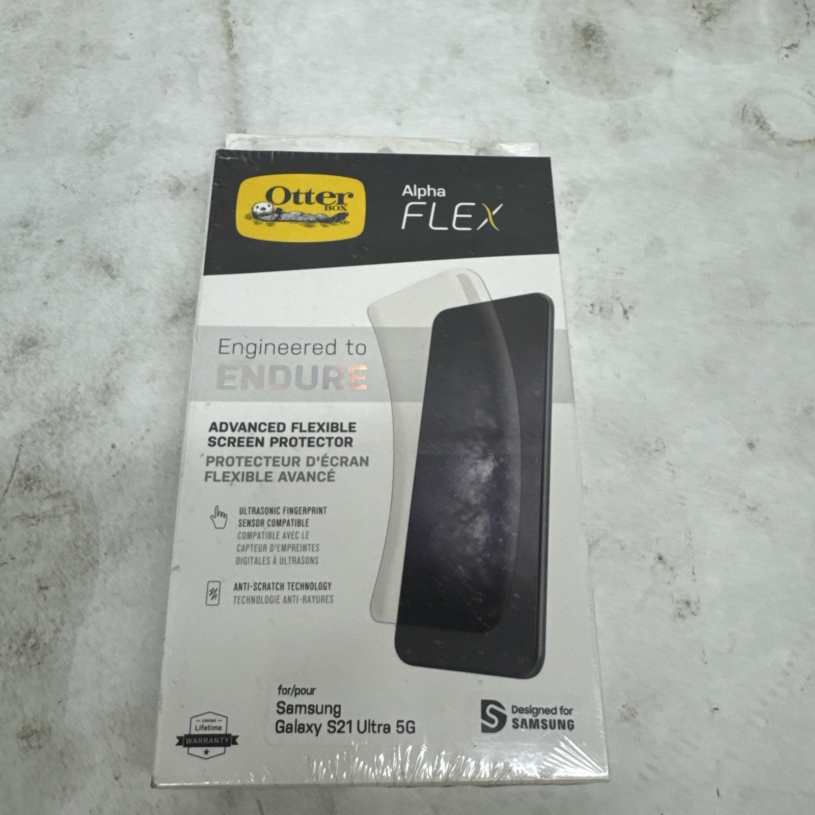 Otter Box Alpha Flex Screen Protector for Samsung Galaxy S21 5G