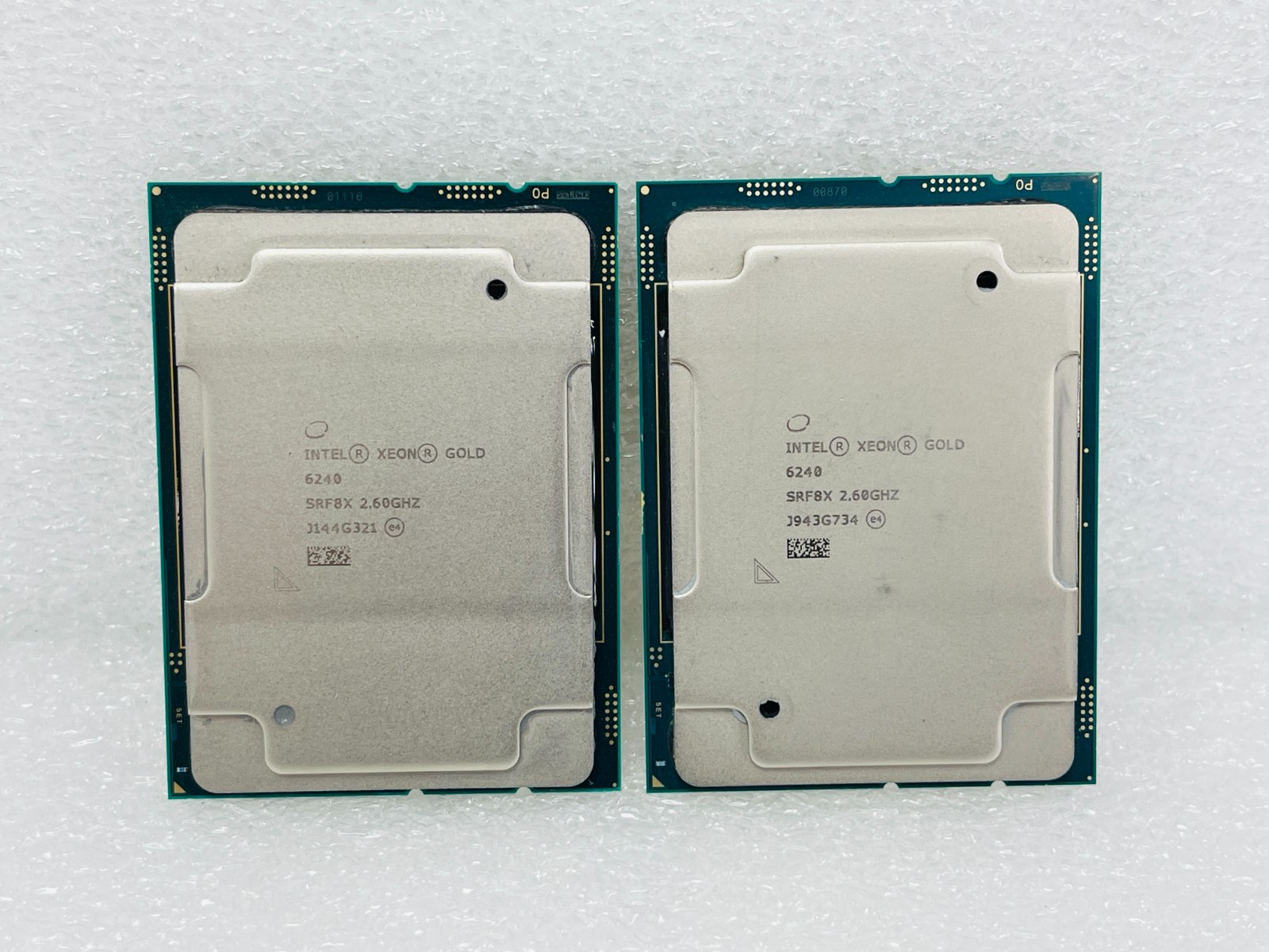 USED - Intel SRF8X INTEL XEON GOLD 6240 2.60GHZ 24.75M 18-CORE PROCESSOR