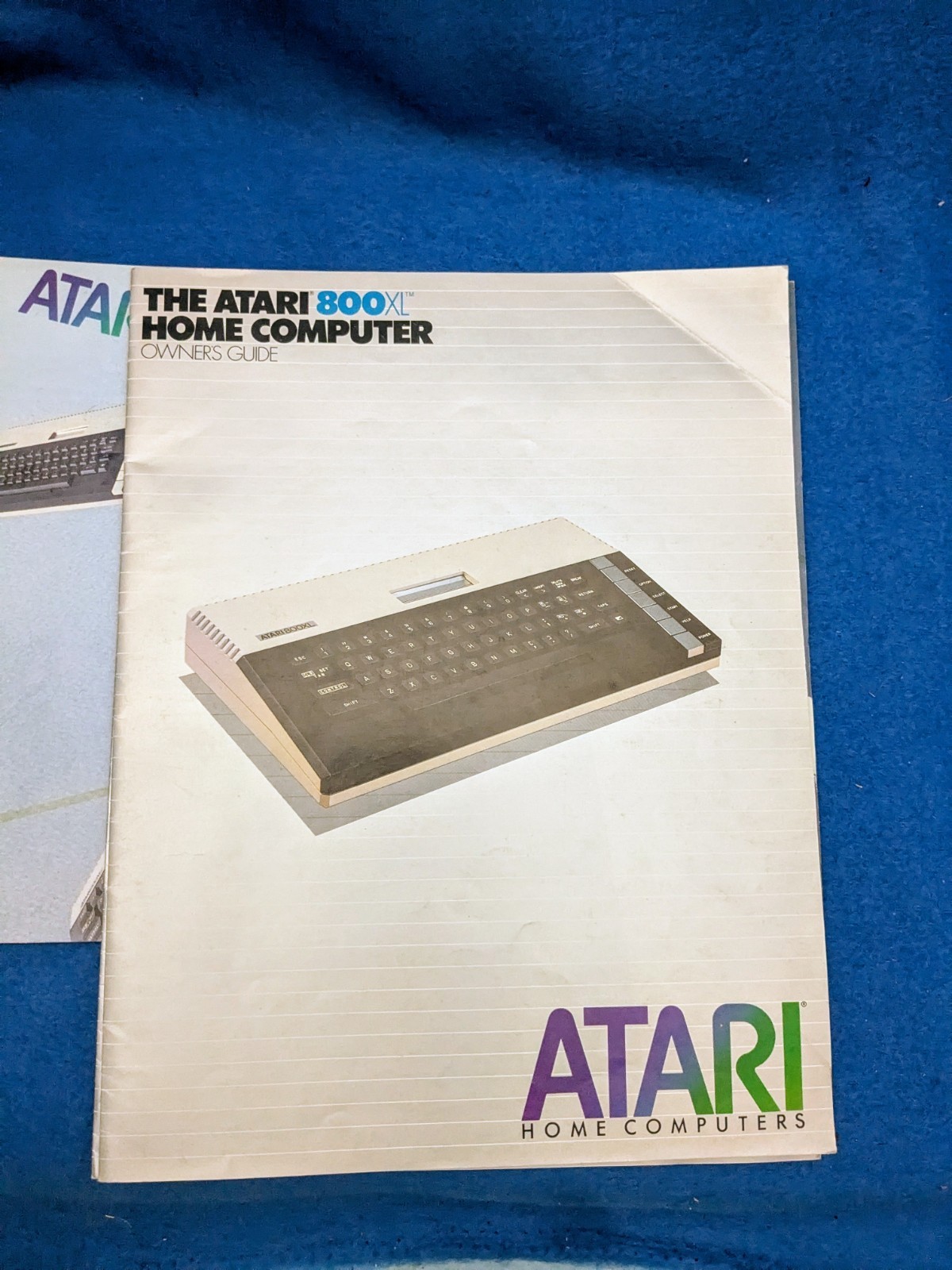 Vintage Atari Home Computer 800XL 1050 Owner's Guide Brochures