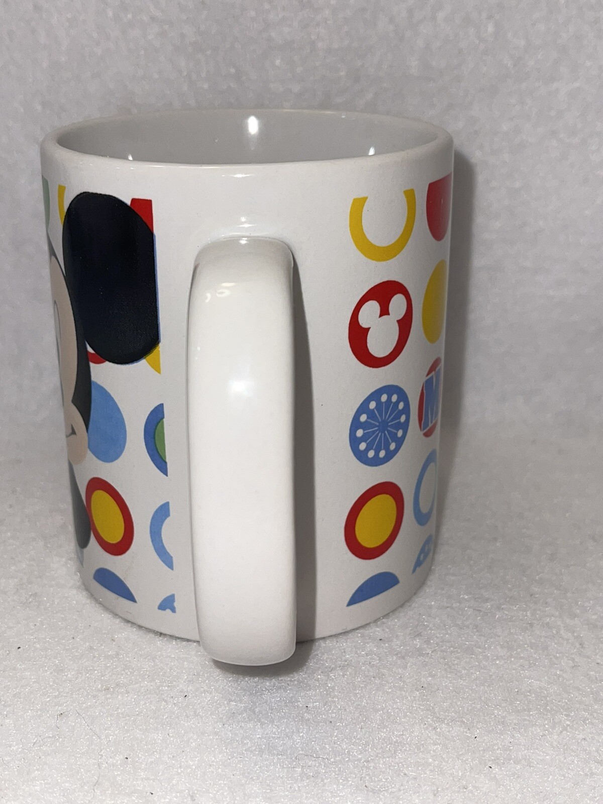 Disney Mickey Mouse “MICKEY” 12 Oz Mug Vintage Disney