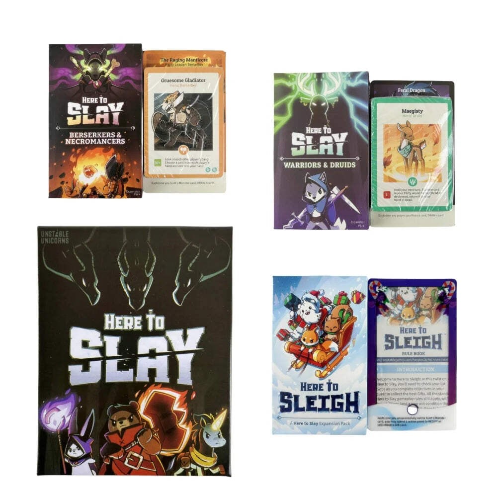 Here to Slay English Version Of Card Game Family Gathering Party Leisure Gift