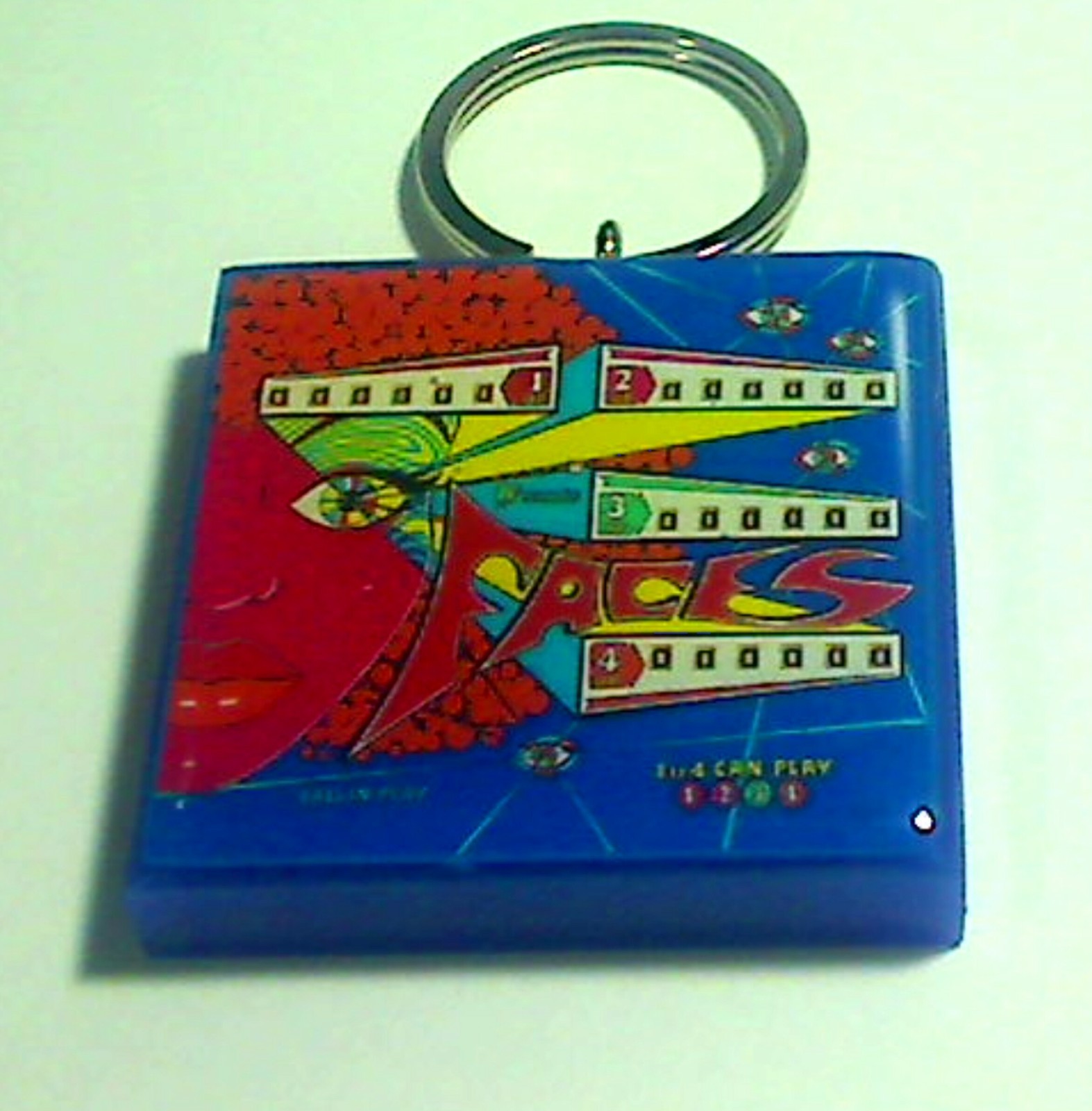 Sonic FACES Pinball Backglass Keychain