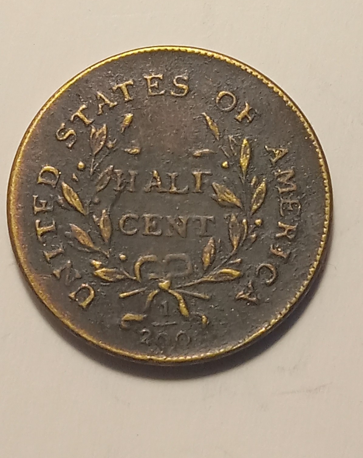 USA 1794 Liberty Cap Half Cent Coin Modern Restrike
