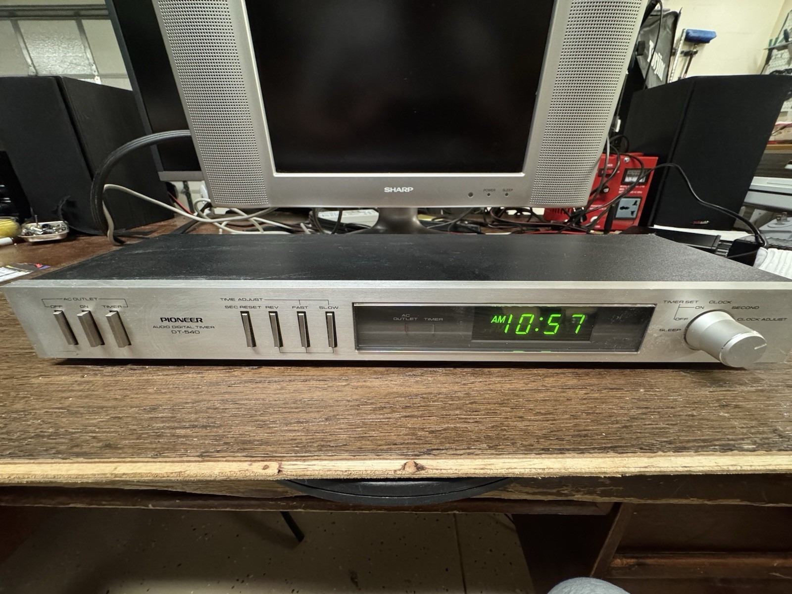 PIONEER VINTAGE AUDIO DIGITAL TIMER DT-540 TESTED WORKS