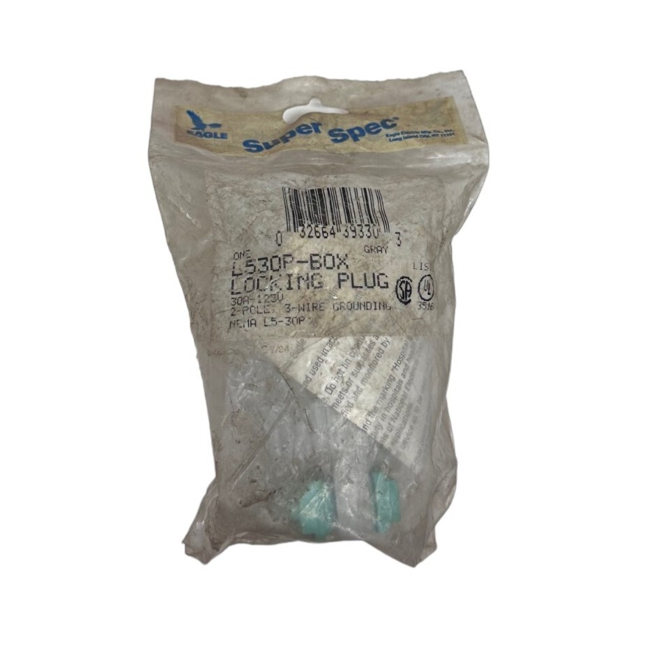 Eagle L530P-BOX Locking Plug **SALE**