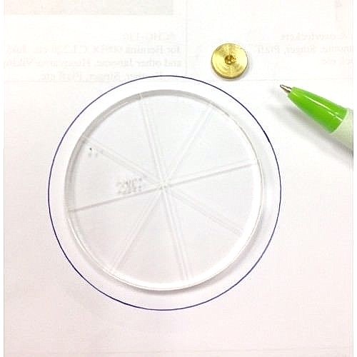 Quilters Brass Wheels 3/Pack 1/4" Seam Allowance