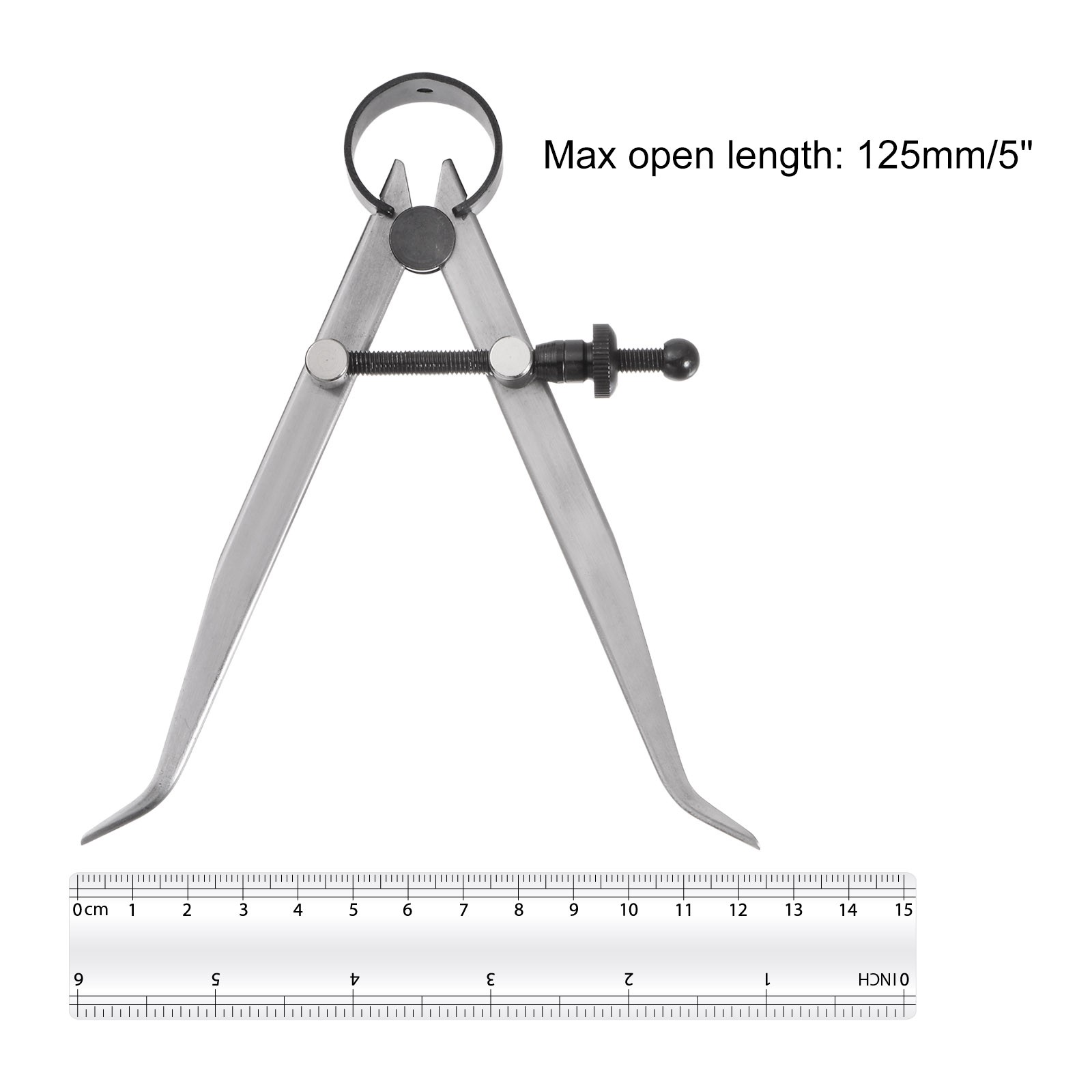 Spring Joint Caliper 5 " Carbon Steel Adjustable Spring Inside w Solid Nut