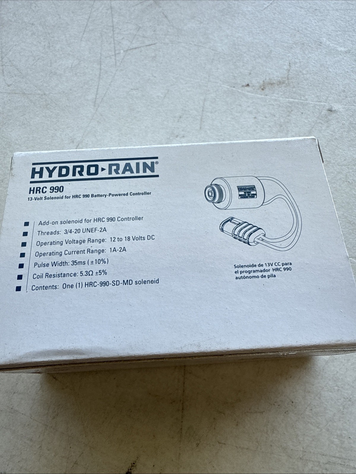 Hydro-Rain HRC 990 DC Battery Powered Solenoid