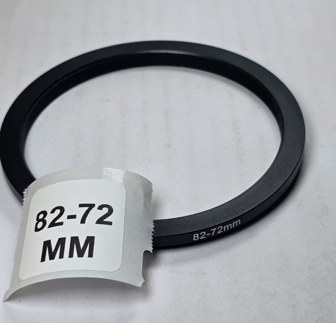 82-72mm Step-Down Ring Metal Stepping 82mm Lens to 72mm Filter 82mm-72mm 82-72