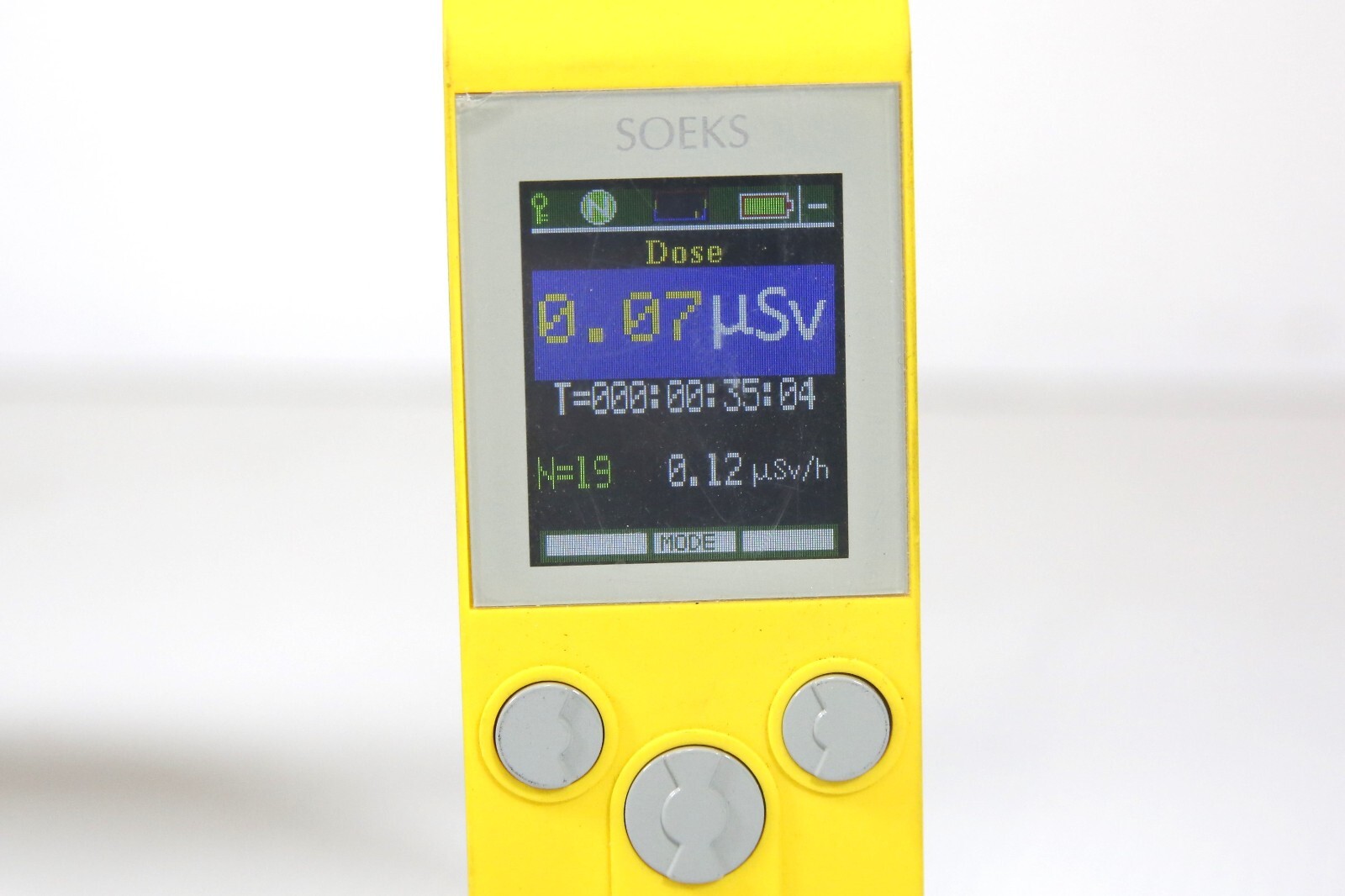 *RARE* - SOEKS DEFENDER DOSIMETER GEIGER COUNTER - IN ORIGINAL PACKAGING