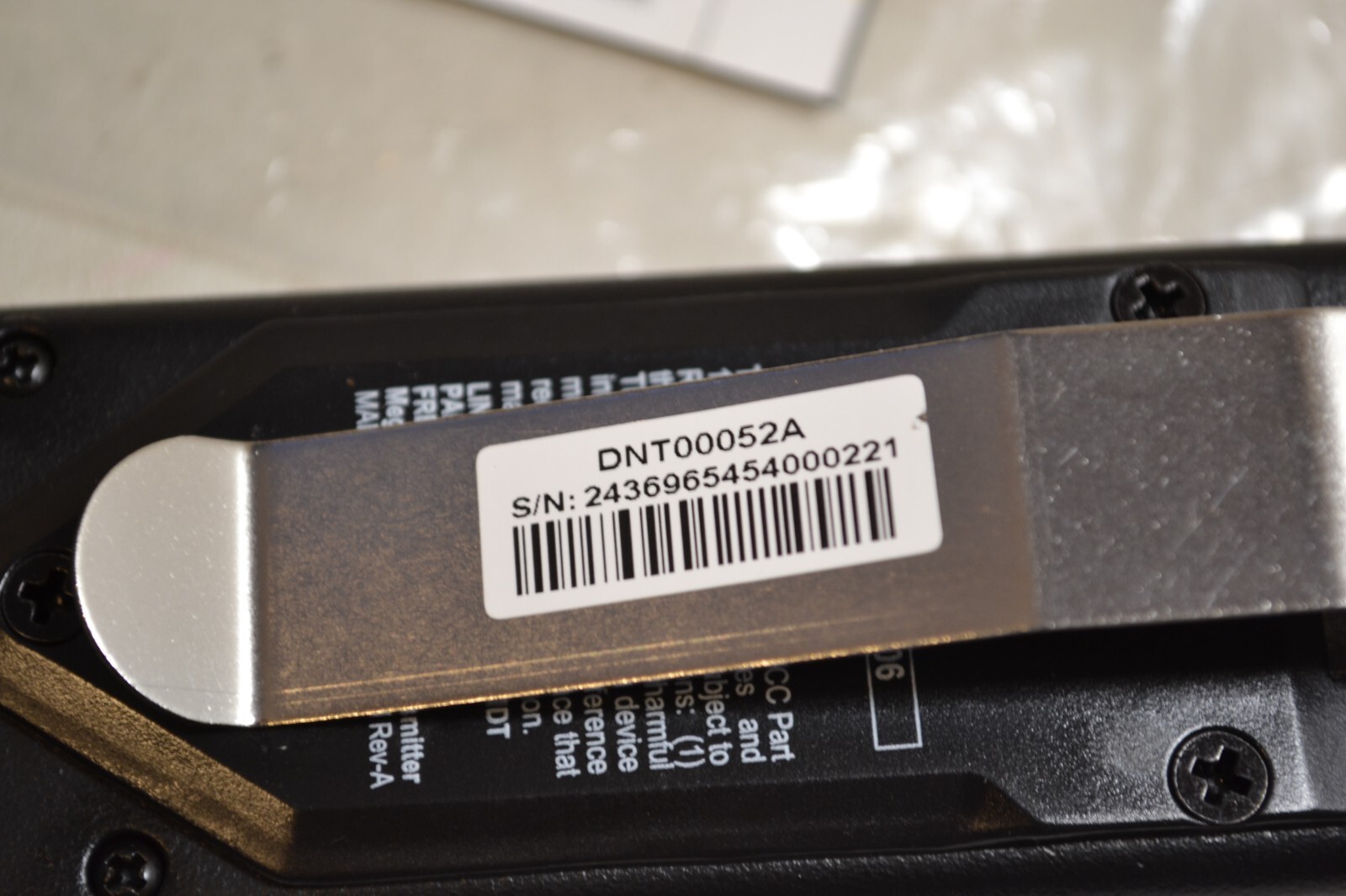 Linear ACT Visor Transmitter 1-Channel DNT00052A