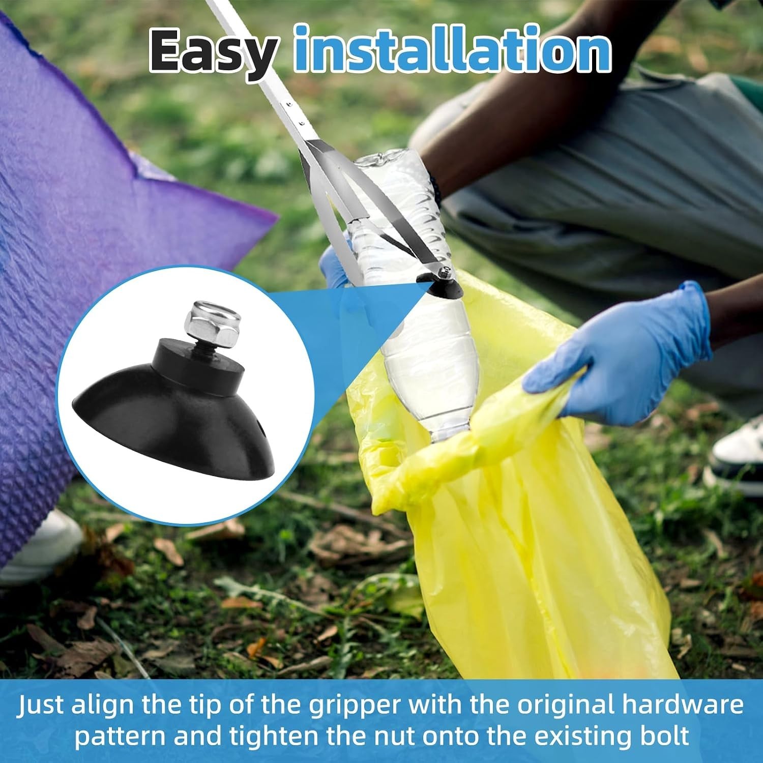 Professional Gripper Replacement Cups for ArcMate EZ Grabber Tool - UV Resistant