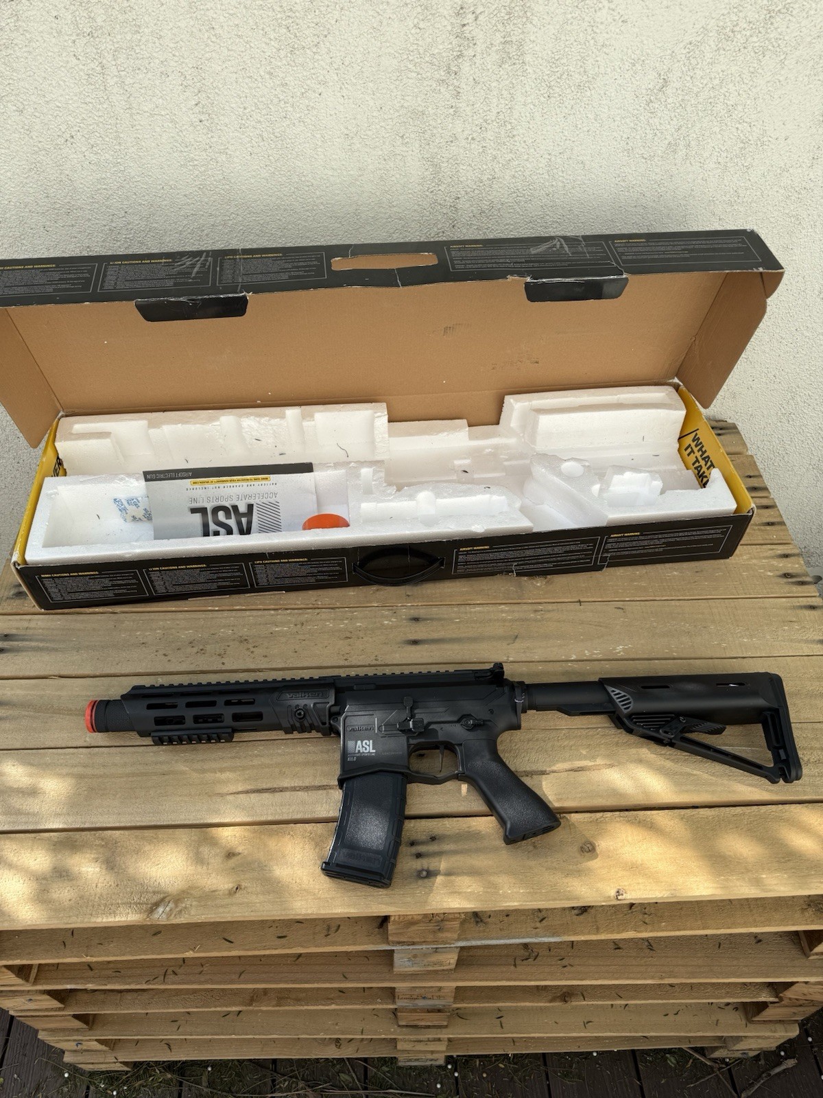 Valken M4 AIRSOFT Rifle Upgraded Internals (mosfed, Motor, Compression Parts)