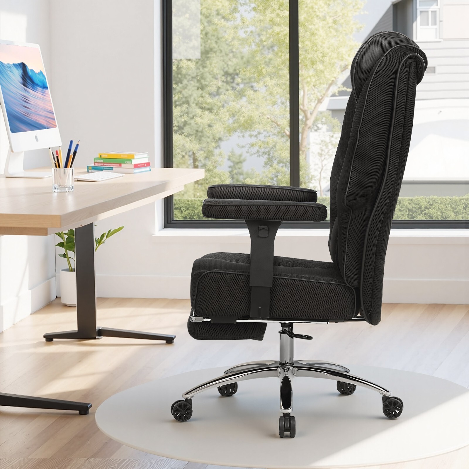 High Back Ergonomic Home Office Computer Desk Chair Mesh Rolling Work Task Chair
