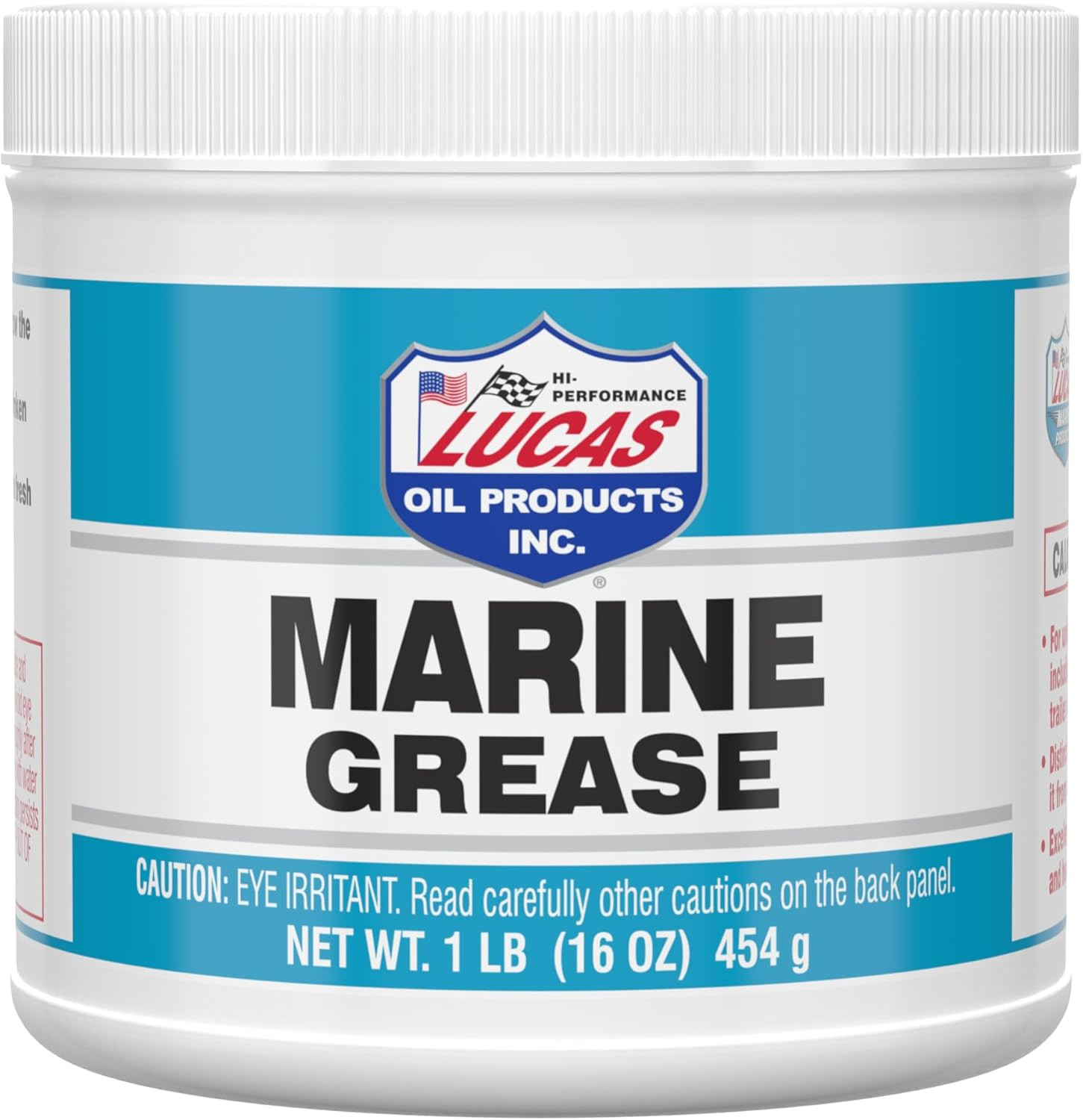 Lucas Oil 11148 Marine Grease 1lb Tub Waterproof Wheel Bearing Trailer Grease