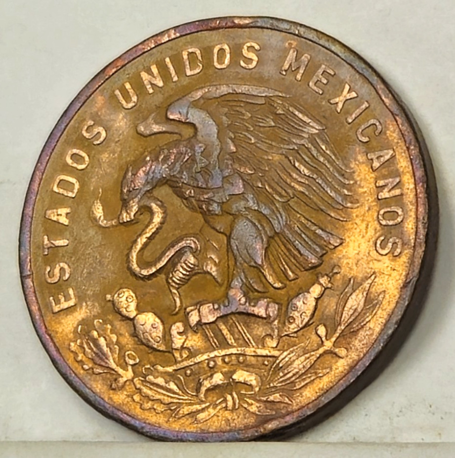 1964 Mexico 20 Centavos RB