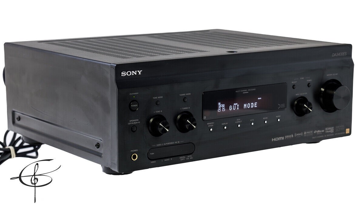 Sony AV A/V Receiver STR-DA3400ES TESTED WORKING VGC Audio Video WORKS