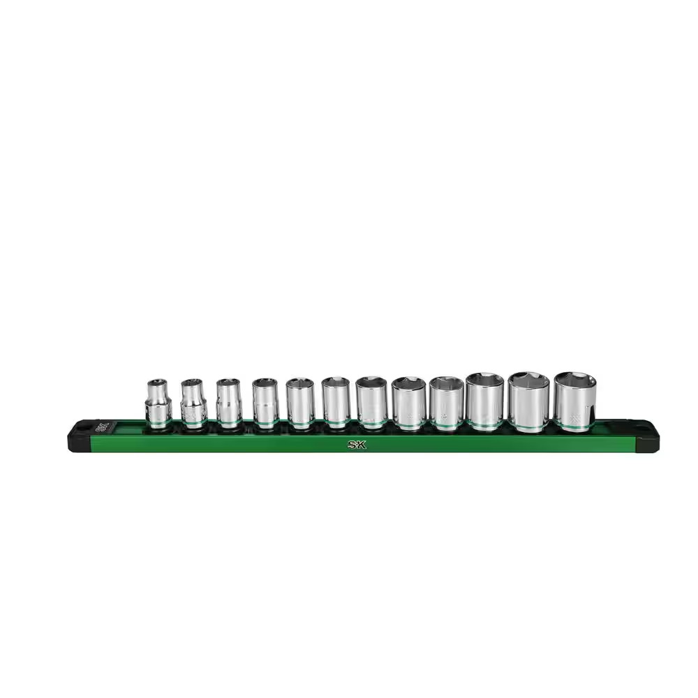 SK01341 12 Piece Metric 3/8-In Drive Set Standard Socket Set