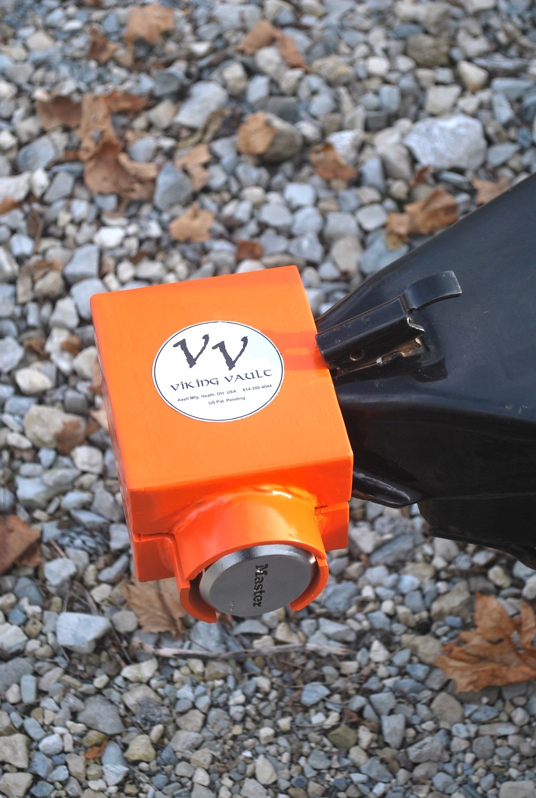 Trailer Hitch Lock- Without Lock -Orange