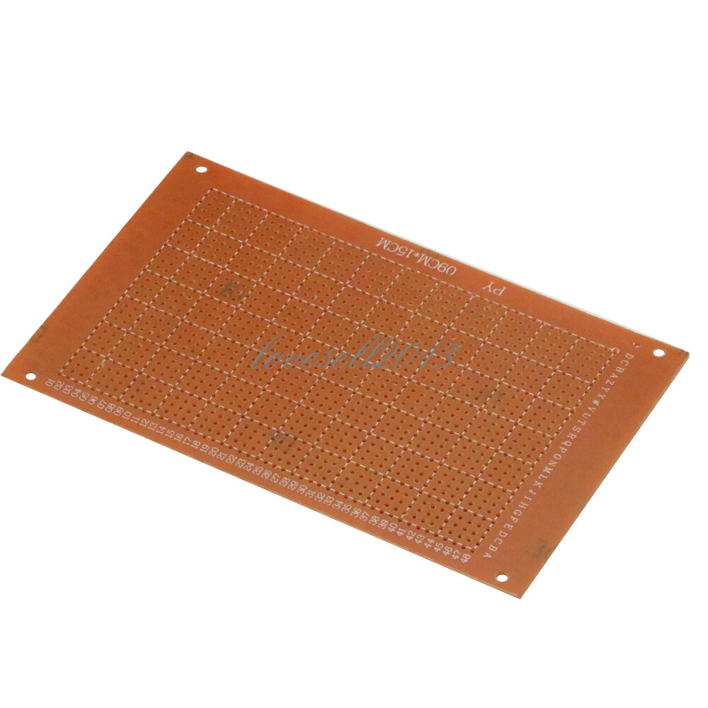 5Pcs 9 x 15 cm DIY Prototype Paper PCB fr4 Universal Board NEW