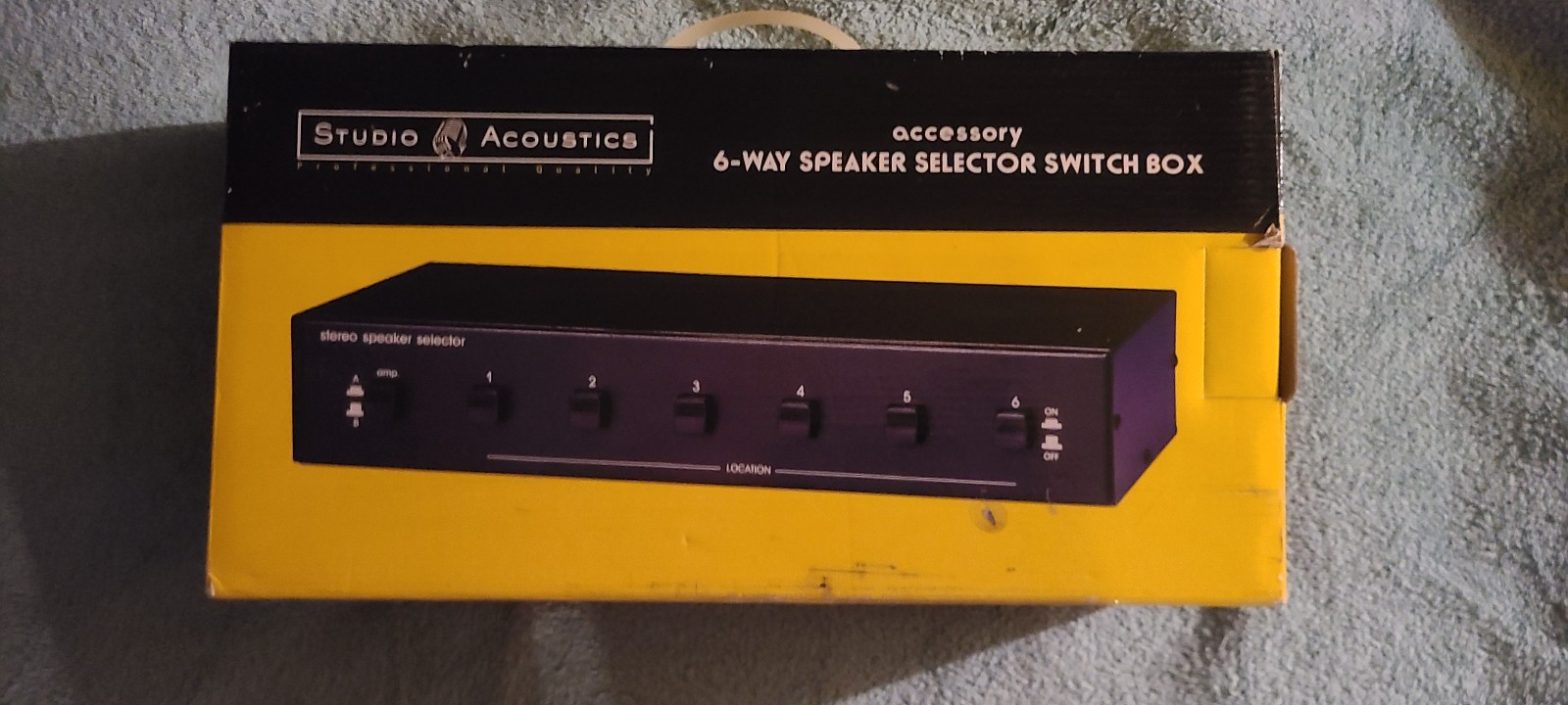 Studio Acoustics SS-2006 6-way Speaker Selector speaker switch switch box