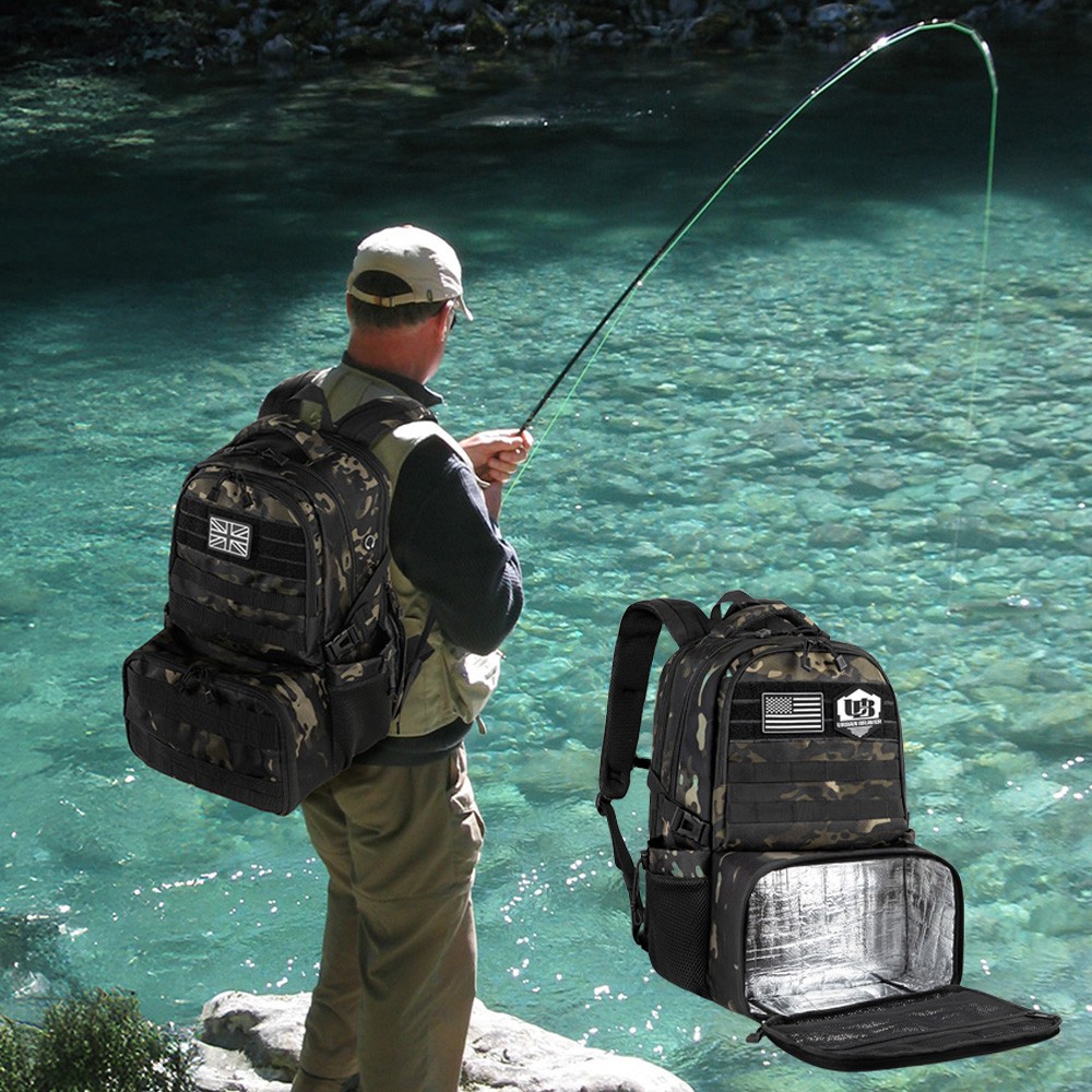 Tactical Backpack for Men,Includes 6L Insulated Pocket & Dedicated 17inch Laptop