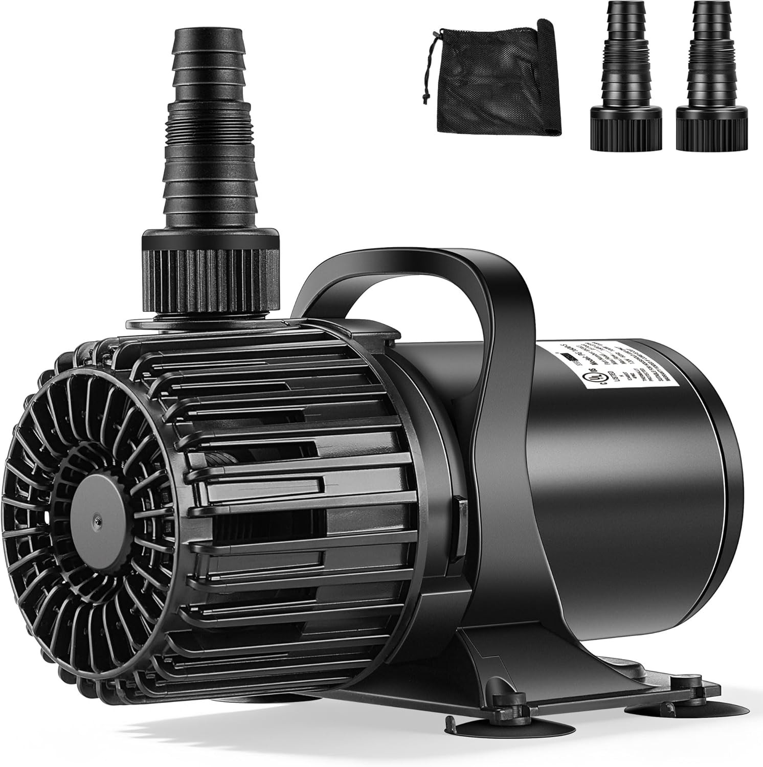 100W Submersible Water Pump 1600GPH Koi Pond Waterfall Quiet Indoor Kim