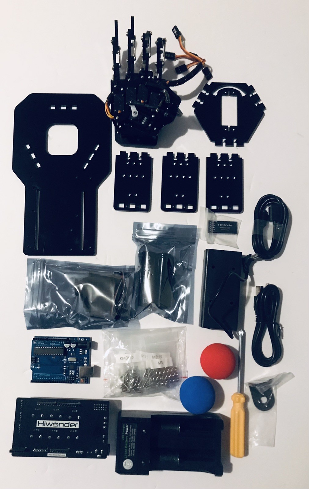 Brand New Hiwonder uHand Robotic Hand Programmable Robot Right Hand.