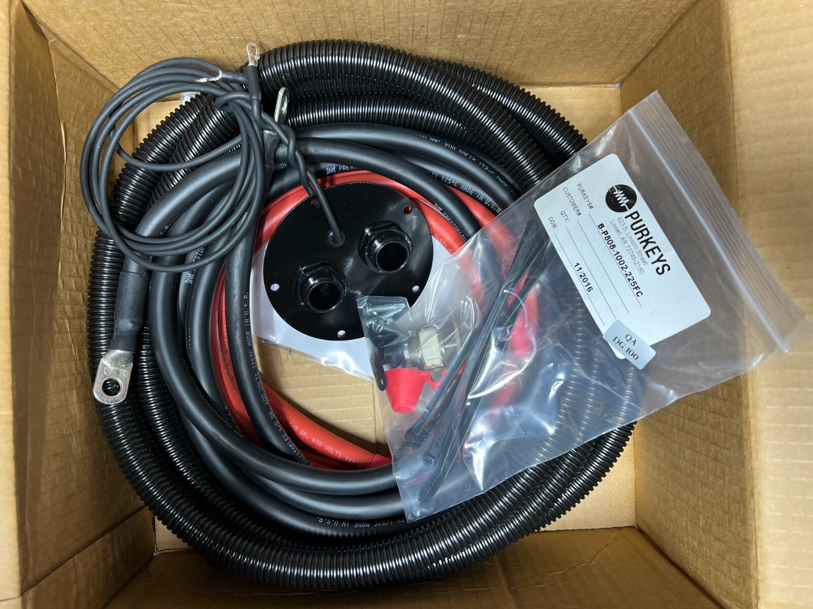 PURKEYS 1500 Watt Inverter Harness