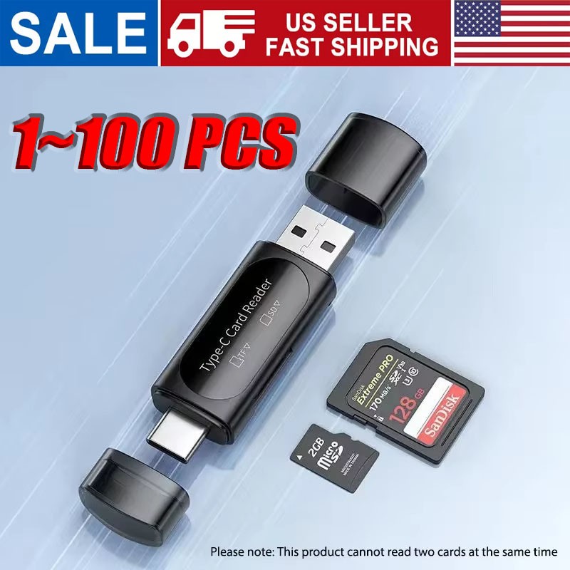 Card Reader USB 3.0 To SD Micro TF Memory Card Adapter PC Laptop Accessories Lot