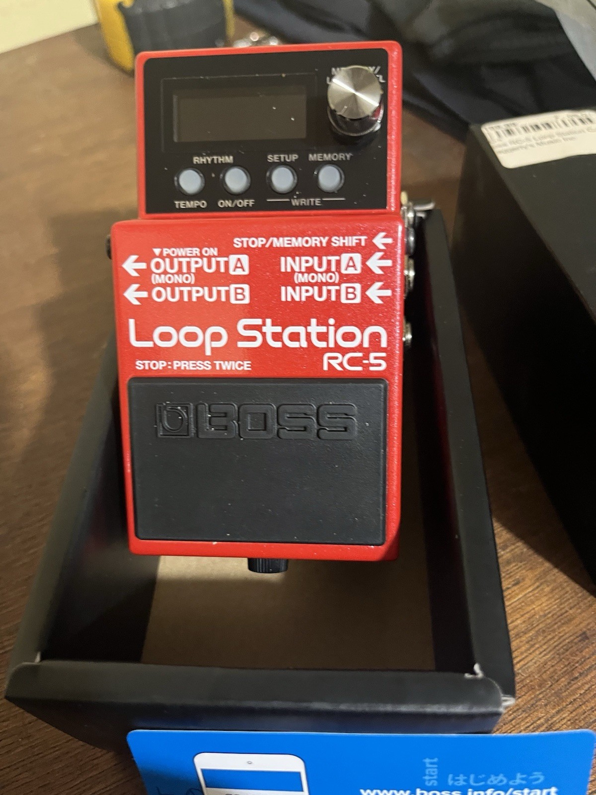 BOSS RC-5 Loop Station Looper Guitar Effects Pedal RC5 Brand New In Box NIB