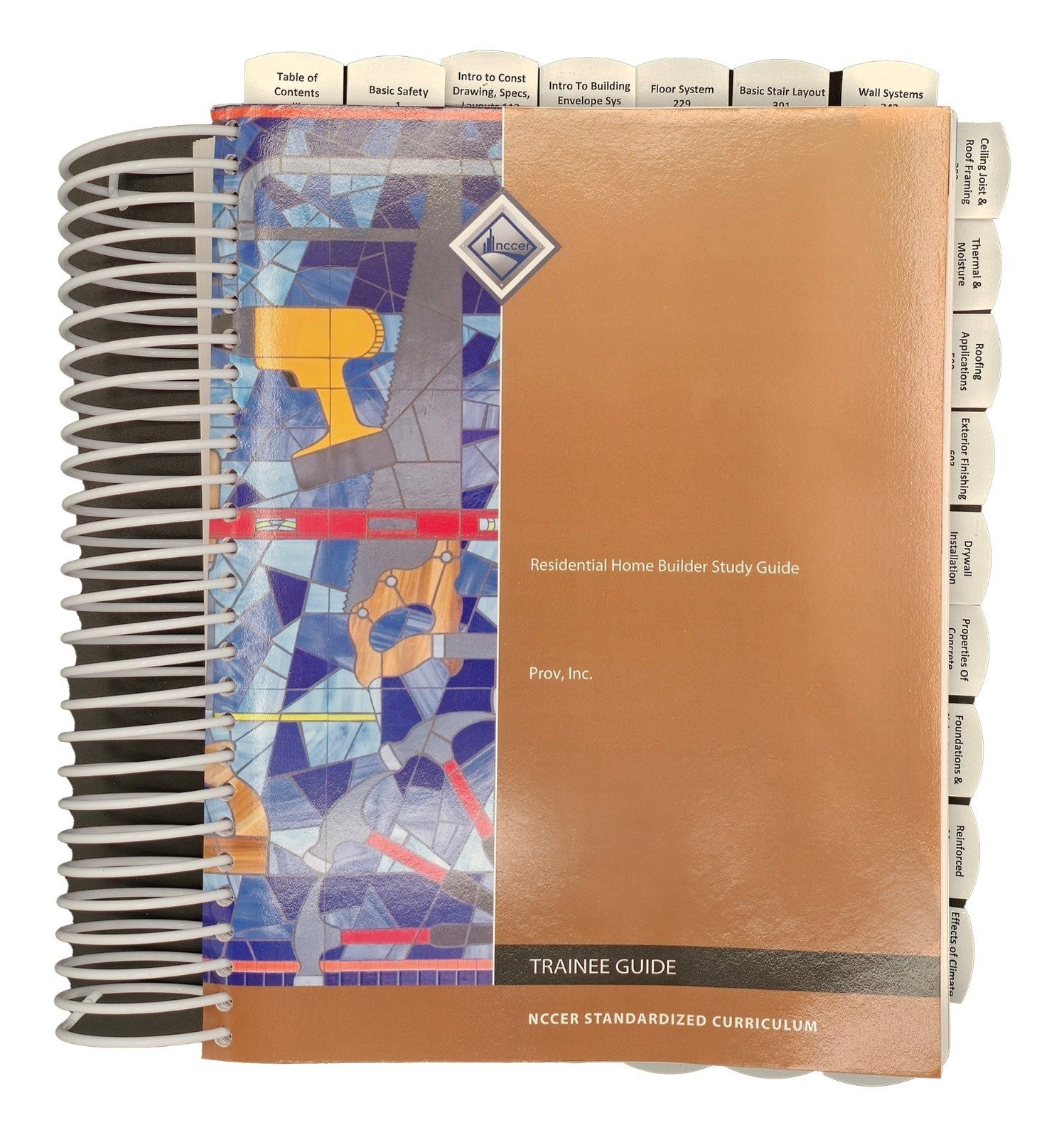 Preprinted Tabs - Residential Home Builder Study Guide