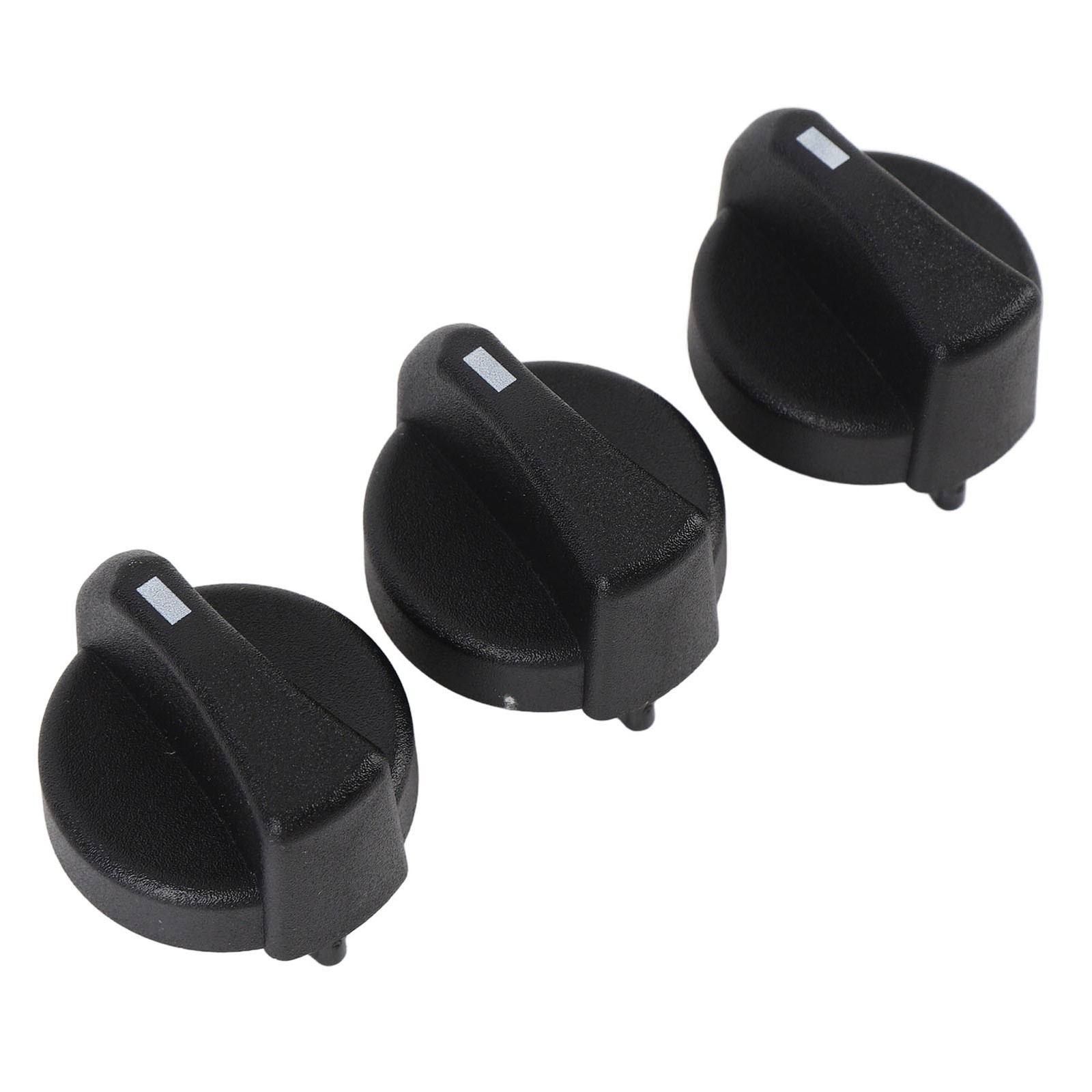 3Pcs AC Heater Blower Fan Control Knob Switch For Peterbilt 387