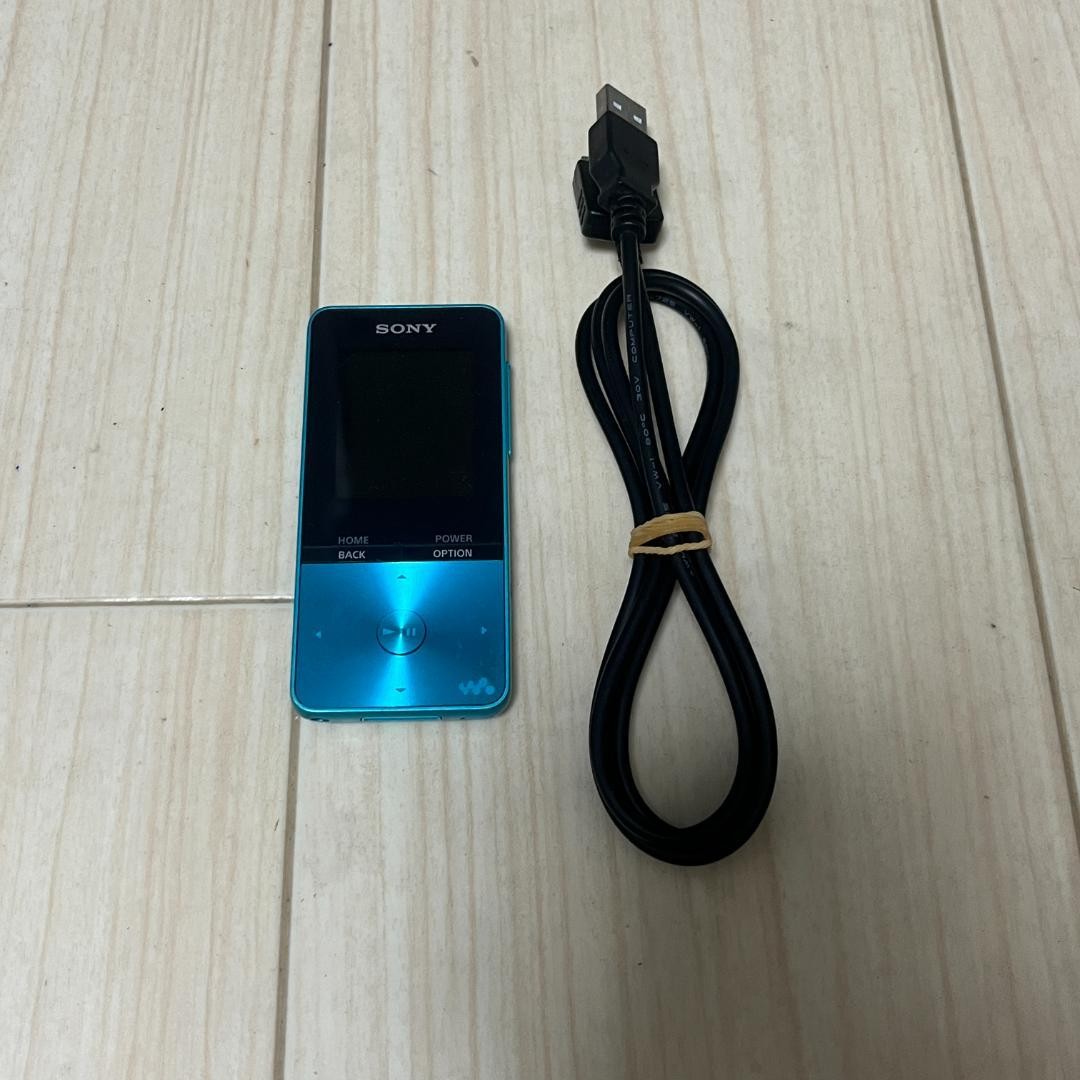 Sony NWS313 Walkman S Series 4GB Blue Portable Music Player Timepiece