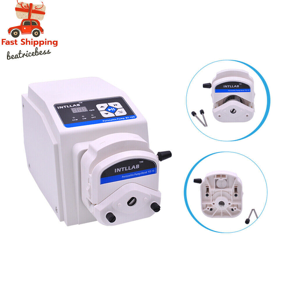 Industrial Variable Speed Liquid Metering Pump Peristaltic Pump High Precision