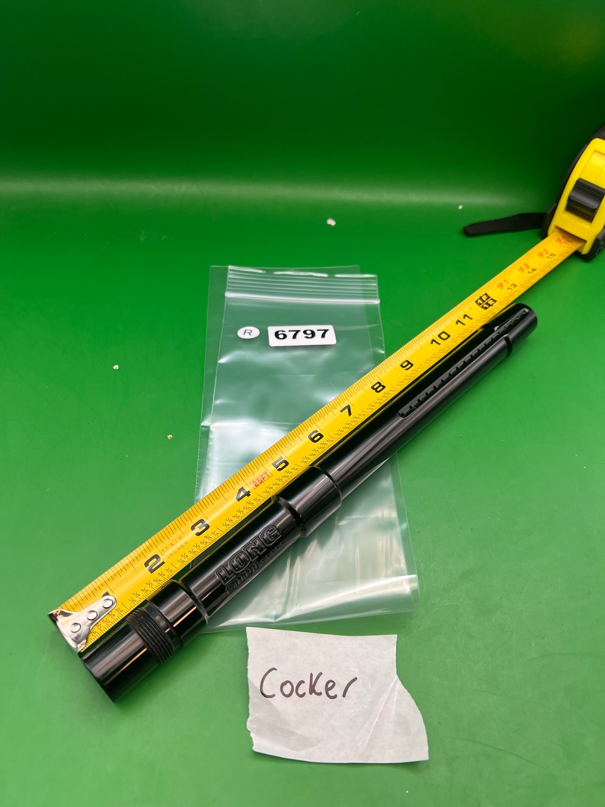 Bob Long Shot Autococker Cocker Barrel Black 12in .685