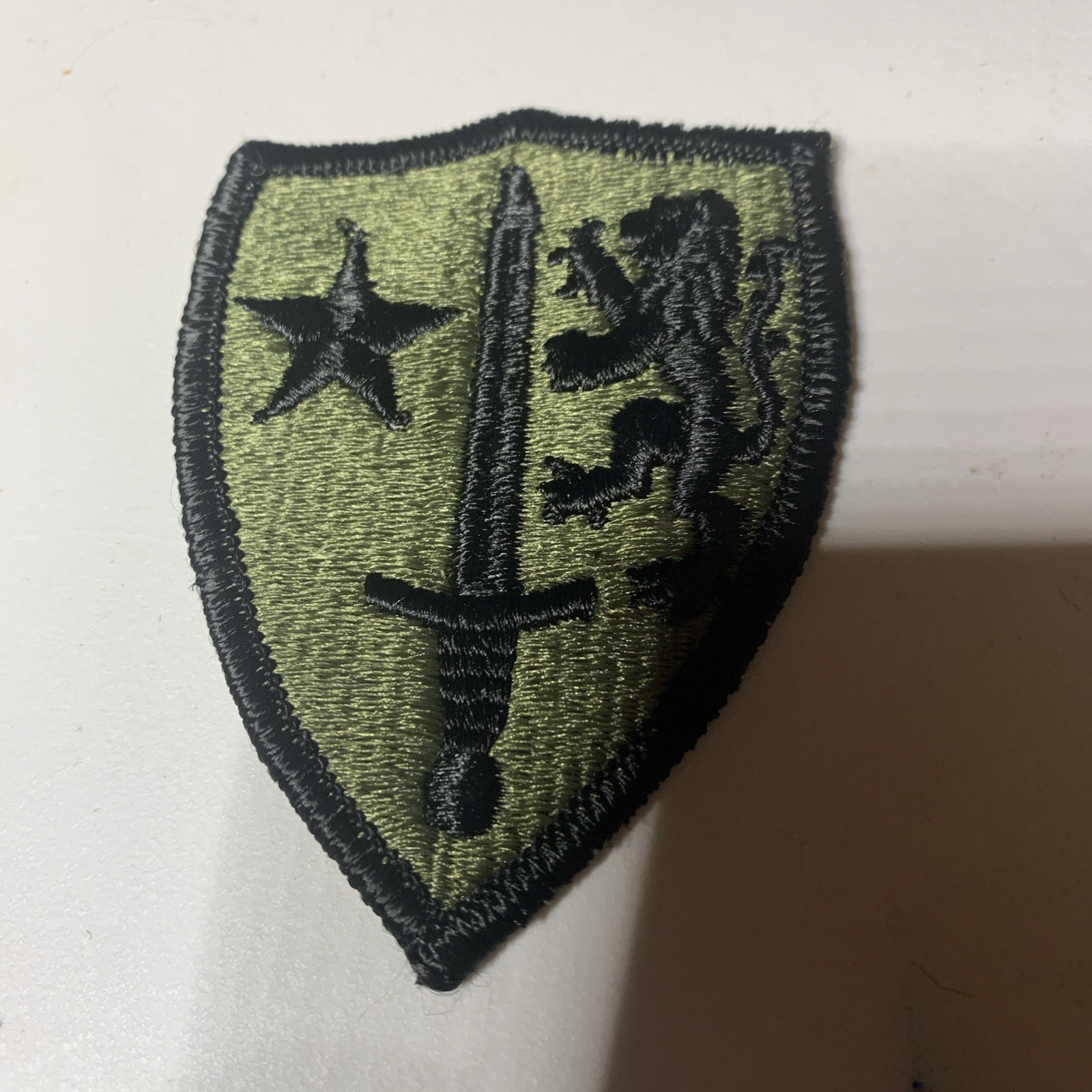 (4) 1990 U. S.  Army Element - Allied Command Europe Patch 1991 #227