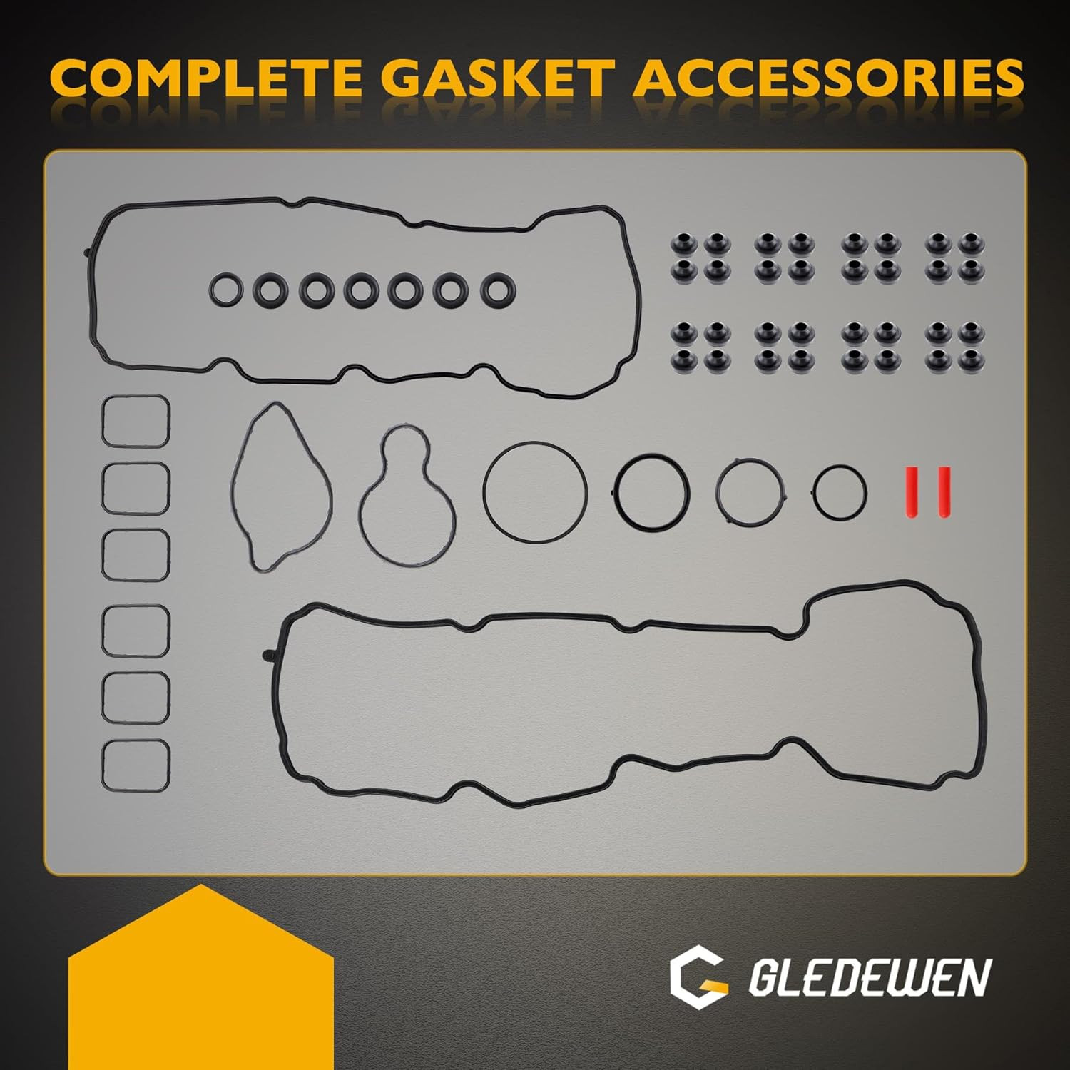 Head Gasket Set w Bolts for Dodge Dakota Jeep Grand Cherokee Ram V6 3.7L
