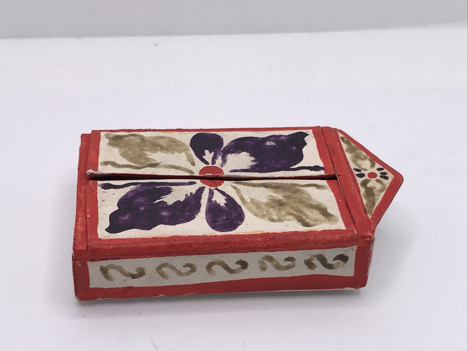 Peru Folk Art Vintage Peruvian Matchbox Diorama Miniature Handicraft #2 Retalbo