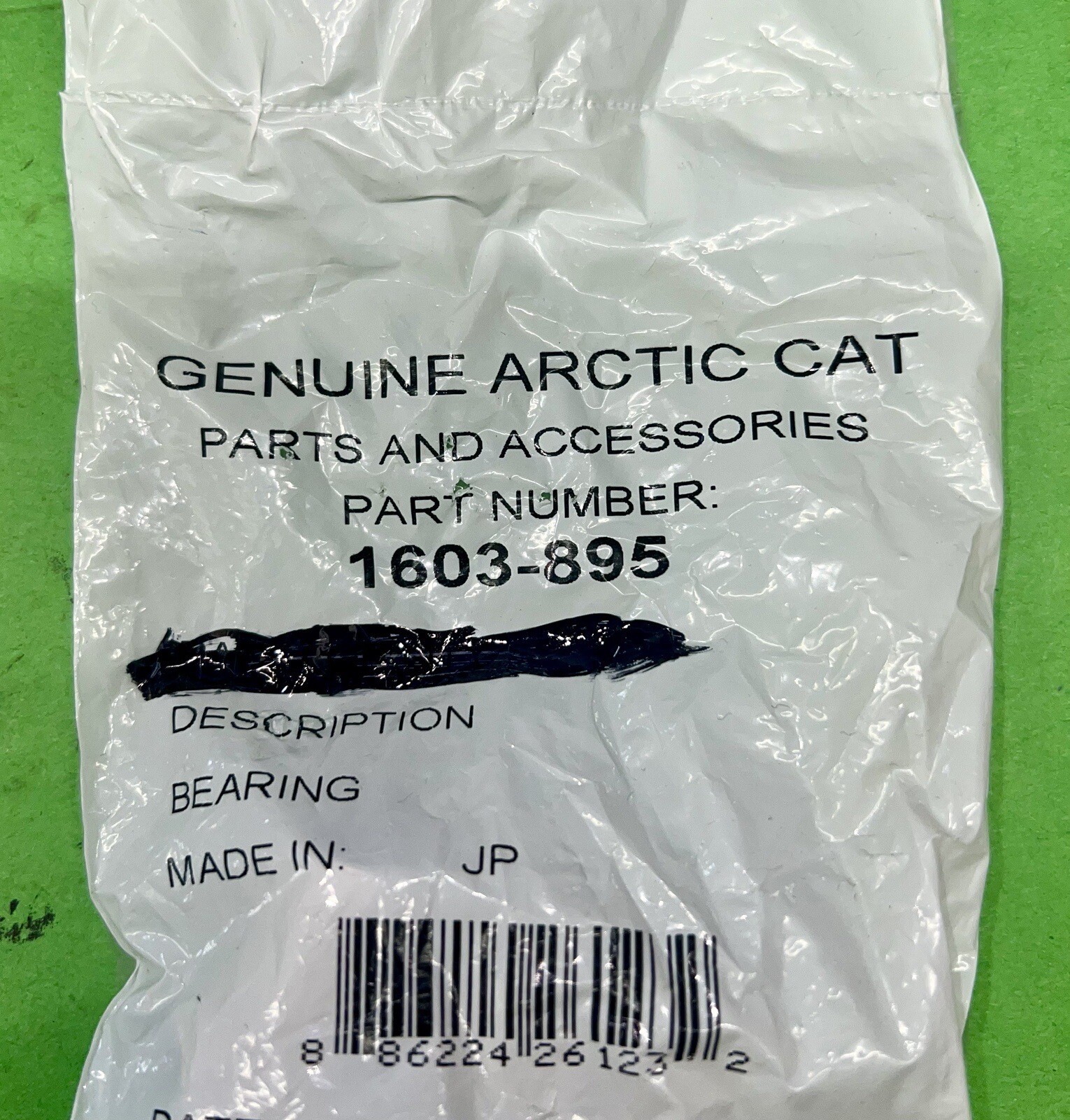 Arctic Cat OEM Bearing 1603-895 New