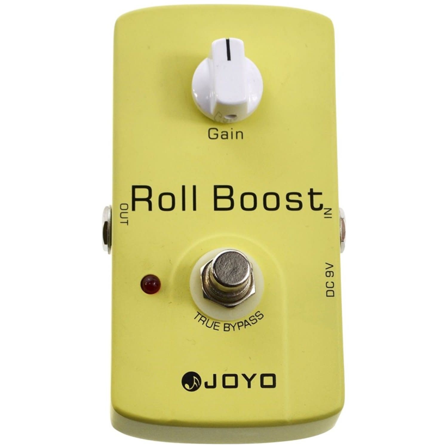Joyo JF-38 Roll Boost Pedal US Dealer w/ 2 Patch Cables