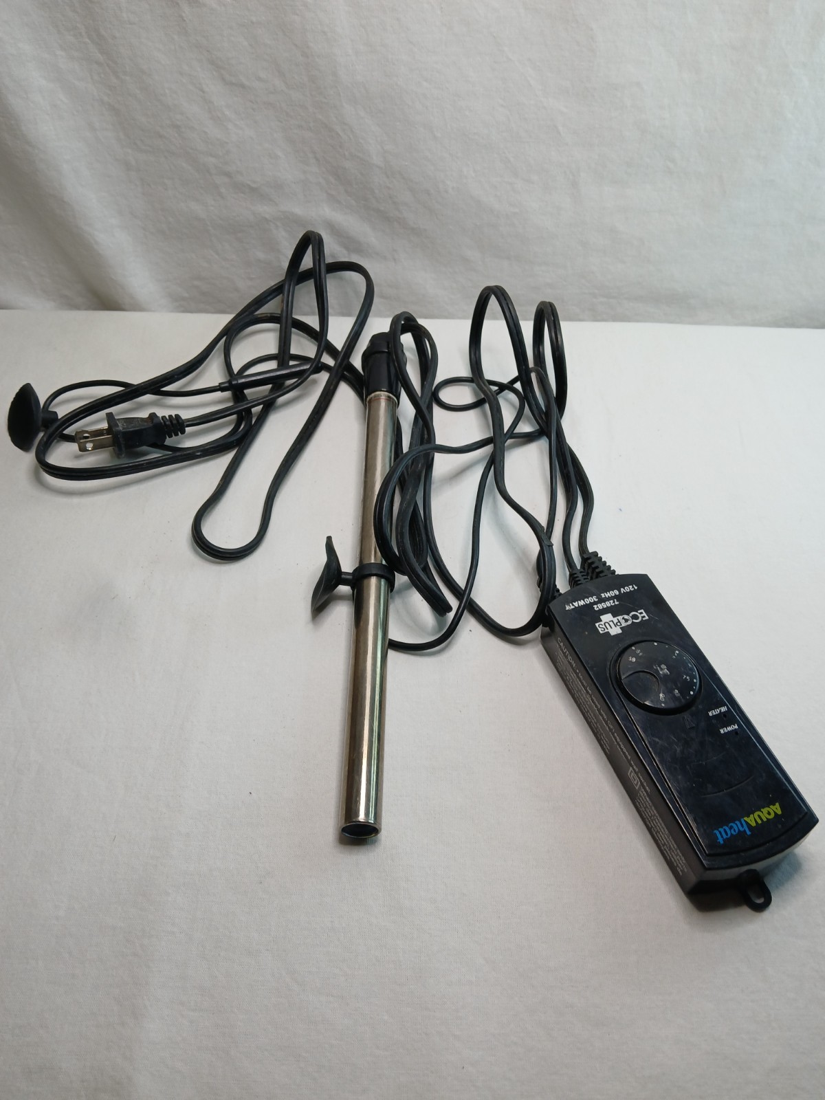 EcoPlus Aqua Heat Titanium Heater 300 Watt Used