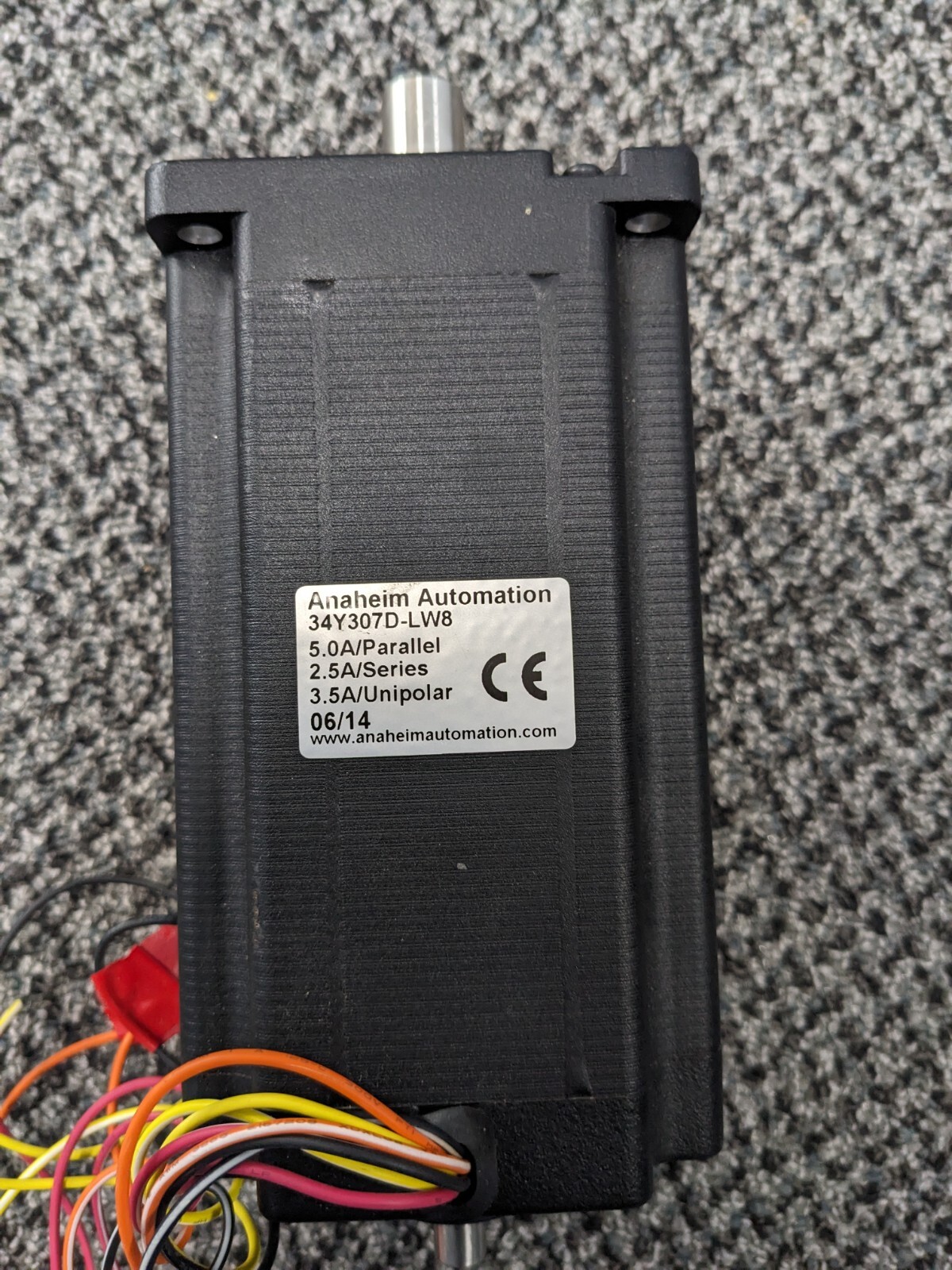 1 pcs Anaheim Automation Model 34Y307D-LW8, High Torque Stepper Motor