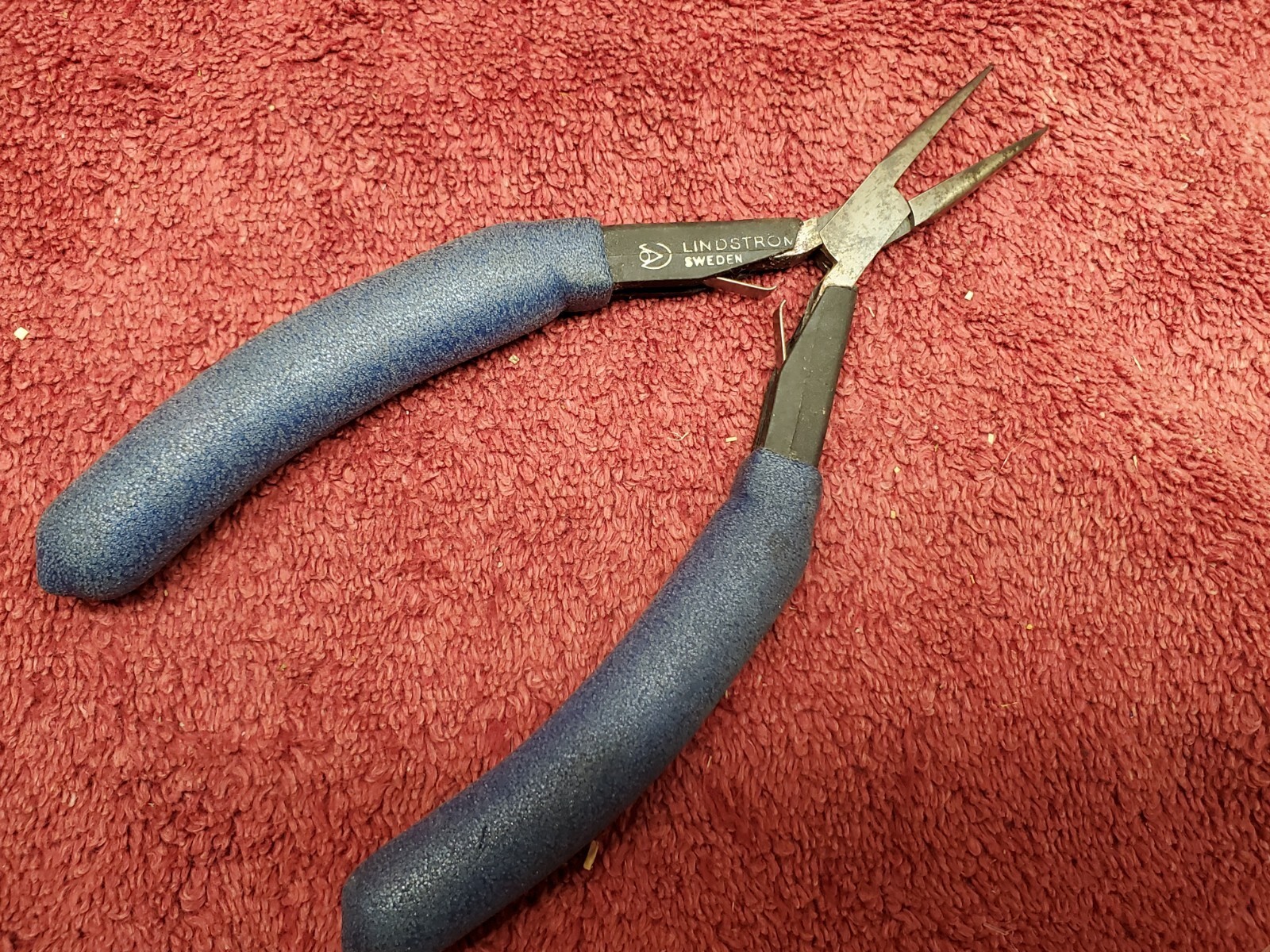 Lindstrom HS7891 Needle Nose Plier, 6-3/4" Long, Made In Sweden.